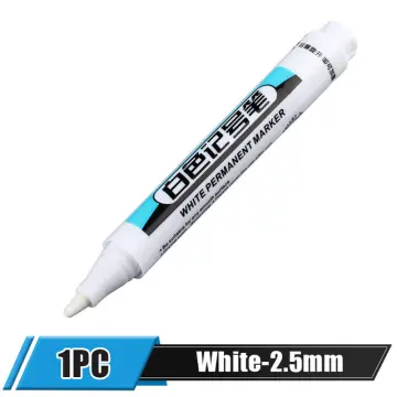 1/3Pcs Oily White Marker Pen Graffiti Pens Waterproof Permanent Gel Pencil  Tire Painting Notebook Tyre Tread Environmental Pen
