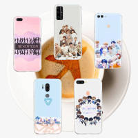 โปร่งใส Protected เคสโทรศัพท์ หรับ OPPO A15 A12 A83 A11K A72 A5S A1K A1 A9 A5 A12E A15S A8 A52 A3S A85 A7 A12S A92 F11 A31 A7 Pro ปก BE-173 Seventeen