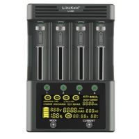 จัดส่งฟรี [ประกัน 1 ปี] Liitokala Lii-600 เครื่องชาร์จที่ชาร์จเร็วสูงถึง 3A/1h หน้าจอ LCD ปุ่มสัมผัส