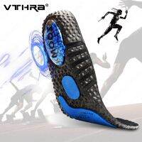 VTHRA Super Elastic Sport Insoles For Shoe Sole Shock Absorption Cushion Running Insole For Feet Man Women 5D Orthopedic Insoles