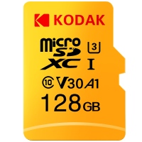 Kodak Micro SD 128GB 256GB microSD 512 GB การ์ดหน่วยความจำแฟลช32GB 64GB U1 TF 4K Class 10 Micro s. D Card U3 UHS-I 16GB