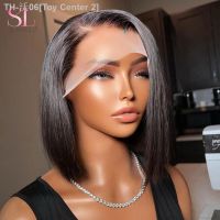 Side Part Bob Wigs Bone Straight Human Hair Wigs For Black Women Straight TPart Lace Front Bob Human Hair Wigs On Sale Clearance [ Hot sell ] Toy Center 2