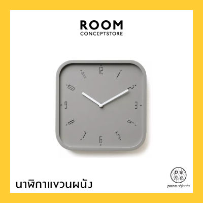 Pana Objects : Timy S wall clock ( Elementary Grey ) /  นาฬิกาไม้แขวนผนัง