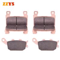 Front Rear Brake Pads For Honda CB1100 CB1100EX CB 1100 EX SAE 2014-2021 2018 2019 2020 CB1100AE Cast Wheels 4 Piston Calipers