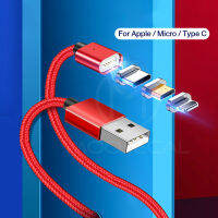 คุณภาพสูงสายแม่เหล็กไนลอนถัก Micro USB แม่เหล็ก Fast Charging Data Line Charger Cable สำหรับ