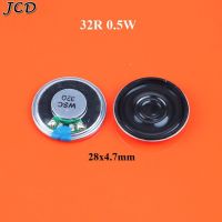 ลำโพง Jcd 32ohm 0.5W 32r 0.5W เส้นผ่านศูนย์กลาง28มม. 36มม. ลำโพงแตรเล็ก