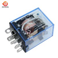 【✱2023 HOT✱】 zhichui1714470 สวิตช์รีเลย์ Ly2nj ขดลวด10a ขนาดเล็ก Ac 220V Dc 12V 24V 8pin โมดูล Dpdt Omron