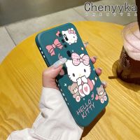 เคส Chenyyka สำหรับ OPPO A9 2020 A5 2020เคสน่ารักลาย Pochacco บางสวยงามดีไซน์ใหม่เคสโทรศัพท์ป้องกันขอบสี่เหลี่ยมเคสนิ่มเคสปลอกซิลิโคนกันกระแทก