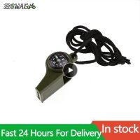 【YF】₪  2/4/6PCS 3 1Survival Whistle Compass Thermometer Outdoor Camping Hiking Emergency Gifts Sporting Goods Cheerleading