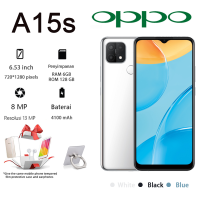 【พร้อมส่ง】OPPO A15S smart phone RAM6/128GB กล้อง จอกว้าง 6.52" 4230mAh(รับประกัน 1ปี)