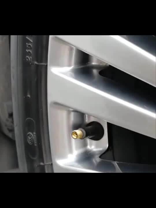 4 Pcs Wireless Car Tire Pressure Cap Monitor Nozzle Tire Pressure Gauge