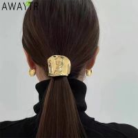 【YF】✾❇  Korea Metal Insert Hairpin Grade Cast and Convex Hair Buckle Ponytail Clip