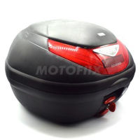 กล่องติดท้ายรถ GIVI รุ่น E350 FLOW 35LT WITH LIGHT, BLACK By MOTOFIIX