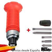 【CW】 OcioDual Screwdriver Manual Strike 1/2 quot; with 6 Tips and 2006   Screw