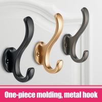 1 Set Storage Hook Multifunction Waterproof Solid Color Storage Space Saving Handbag Hat Coat Hook With Screws Household SupplyAdhesives Tape