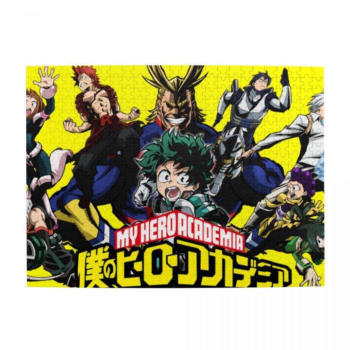 my-hero-academia-6-wooden-jigsaw-puzzle-500-pieces-educational-toy-painting-art-decor-decompression-toys-500pcs