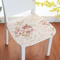 ✤☜ 43x45cm Thickened Chair Cushion Pastoral Floral Dining Room Stool Seat Cushion Sofa Mat Soft Breathable Office Student Chair Pad