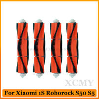 สำหรับ Xiaomi1S Roborock S50 S51 S5 S5MAX เครื่องดูดฝุ่นหุ่นยนต์อะไหล่กวาดเปลี่ยนลูกกลิ้งแปรงหลักแปรงอุปกรณ์เสริม