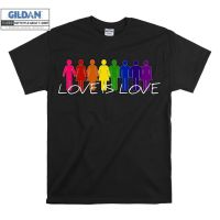 ข้อเสนอพิเศษ ราคาถูกเสื้อยืด ผ้าฝ้าย พิมพ์ลาย Love Is Lovebt Gay Esbian แฟชั่นยอดนิยม สําหรับผู้ชายS-5XLS-5XL