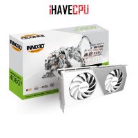 iHAVECPU VGA(การ์ดจอ) INNO3D GEFORCE RTX 4060 TI TWIN X2 OC WHITE - 8GB GDDR6