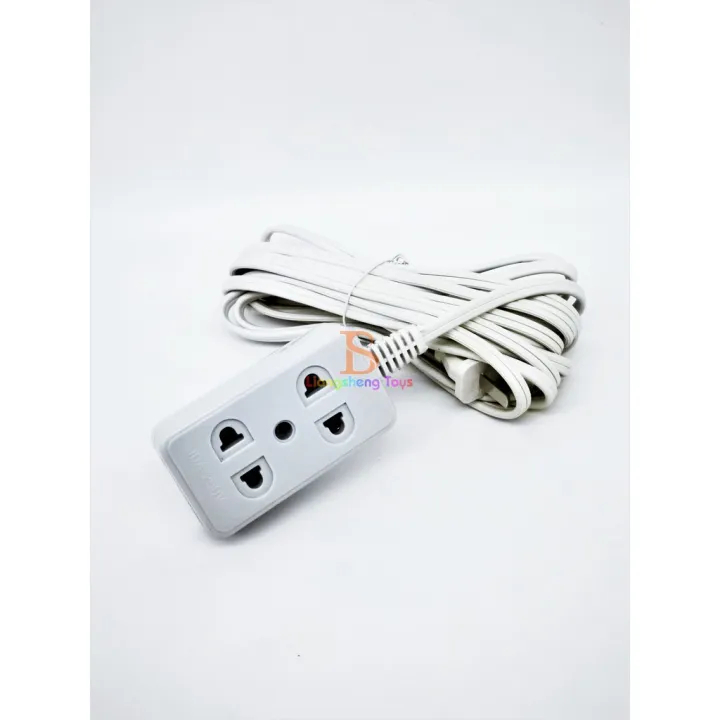 K1Extreme high quality 24 socket extension wire socket white Lazada PH