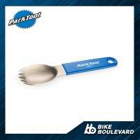 Park Tool SPK-1 ช้อนเหล็กสุดพิเศษ อุปกรณ์เครื่องครัว อุปกรณ์เดินป่า ช้อน STAINLESS STEEL SPORK เป็นได้ทั้งช้อนและซ่อมในเวลาเดียวกัน จาก USA