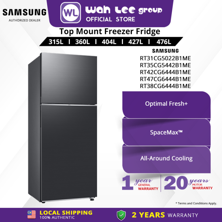 Samsung L L L L L Black Color Top Mount Freezer Refrigerator Fridge With Optimal