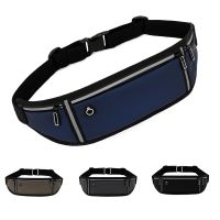 Waterproof Running Waist Bag Canvas Sports Jogging Portable Outdoor Phone Holder Belt Bag Women Men Fitness Sport Accessories