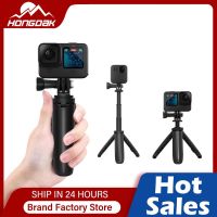 ▩ สำหรับ Gopro Vlog ขาตั้งกล้องขาตั้งกล้องพับได้ Mini Monopod แบบพกพาสำหรับ Go Pro Hero 11 10 Black Session Osmo Action Camera อุปกรณ์เสริม