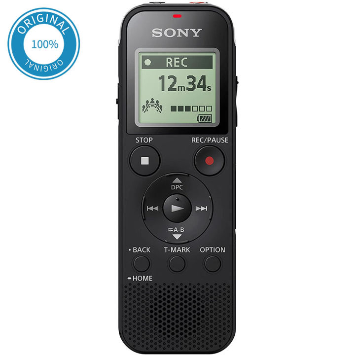 sony-icd-px470-เครื่องอัดเสียงสเตอริโอเครื่องอัดเสียงดิจิตอลพร้อมเครื่องบันทึกเสียงusbในตัวicdpx470