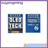 Xuyongming โมดูล OLED ขนาด0.66นิ้ว6448หน้าจอสีขาว64X48 64X48 SPI IIC เชื่อมต่อ I2C เทอร์เฟซ OLED