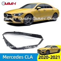 Mercedes Benz CLA W118 2020-2021 เลนส์ไฟหน้า ฝาครอบไฟหน้า ไฟหน้ารถยนต์ ไฟหน้าสําหรับ ฝาครอบไฟหน้าตรงรุ่น ฝาครอบเลนส์  headlamp cover ไฟหน้า โคมไฟหน้า ฝาครอบเลนส์