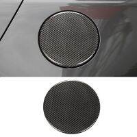 For Mazda 3 AXELA 2020-2023 Car Exterior Oil Fuel Cap Cover Trim Sticker Trim Auto Accessories External Decoration Carbon Fiber