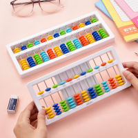 Mathematical Appliance Students Math Counter Colorful ABS Chinese Abacus School Teaching Aids Home Study Safe Calculate 74320