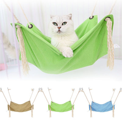 Cat Cage Hammock Hanging Bed Sleeping Swing Chair Breathable Comfy Cage Bed Bed Dog Supplies For Cat Kitten