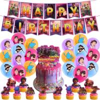 Strange World theme kids birthday party decorations banner cake topper balloons set supplies