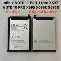 BL-49JX เดิมสำหรับ Infinix NOTE 10 PRO X695D X695C X695 NOTE 11 PRO X697 3.87V 5000Mah ส่งเครื่องมือและของขวัญ