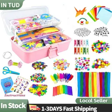 Arts and Crafts Supplies for Kids, Craft Art Supply Kit for Toddler, -  Shopping.com