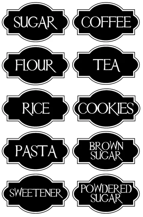 Condiment Label Sticker | Lazada PH