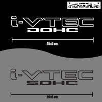 สติกเกอร์ I-VTEC SOHC/DOHC