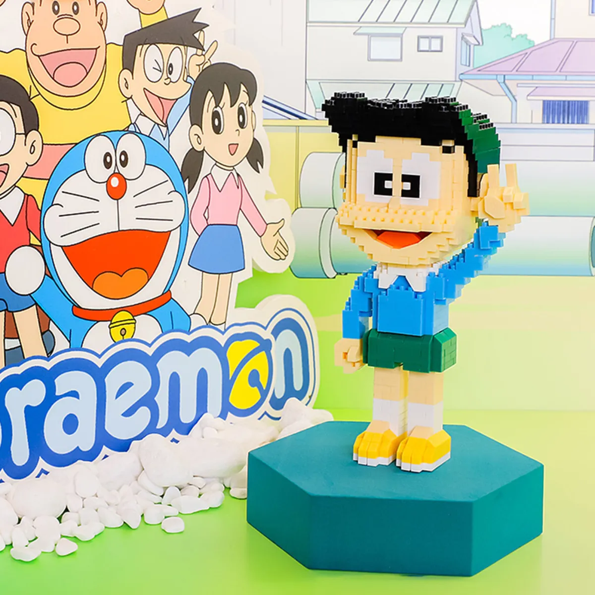 ASTELLA Doraemon Nobita Shizuka Khối Xếp Hình Nhân Vật Hổ Mập: Bạn yêu thích bộ phim hoạt hình Doraemon và muốn xây dựng các nhân vật trong phim một cách dễ dàng? Hãy tận hưởng niềm vui xây dựng các nhân vật của Doraemon, Nobita, Shizuka và Khối Xếp Hình Nhân Vật Hổ Mập với bộ sản phẩm ASTELLA. Hãy cùng tận hưởng những giây phút tuyệt vời khi lắp ráp các nhân vật trong bộ phim yêu thích của bạn.