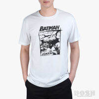 DOSH MENS T-SHIRTS BATMAN เสื้อยืดคอกลม แขนสั้น ผู้ชาย DBMT5249-WH