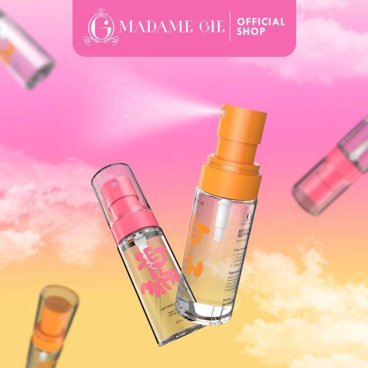 MADAME GIE SET IN DEW SET IT MATTE SETTING FACE MIST SPRAY FINNISHING