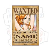 Poster truy nã Nami Timeskip - One Piece
