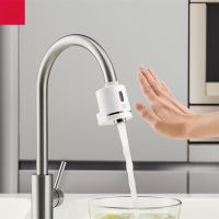 ✵☂◕ Automatic Induction Water Saver Anti-overflow Infrared Sensor Nozzle for Kitchen Bathroom Tap Faucet Smart Sensor