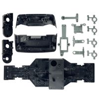 RC Car Plastic Second Generation Chassis Kit for LDRC AE86 1/18 RC Car Upgrade Parts Accessories