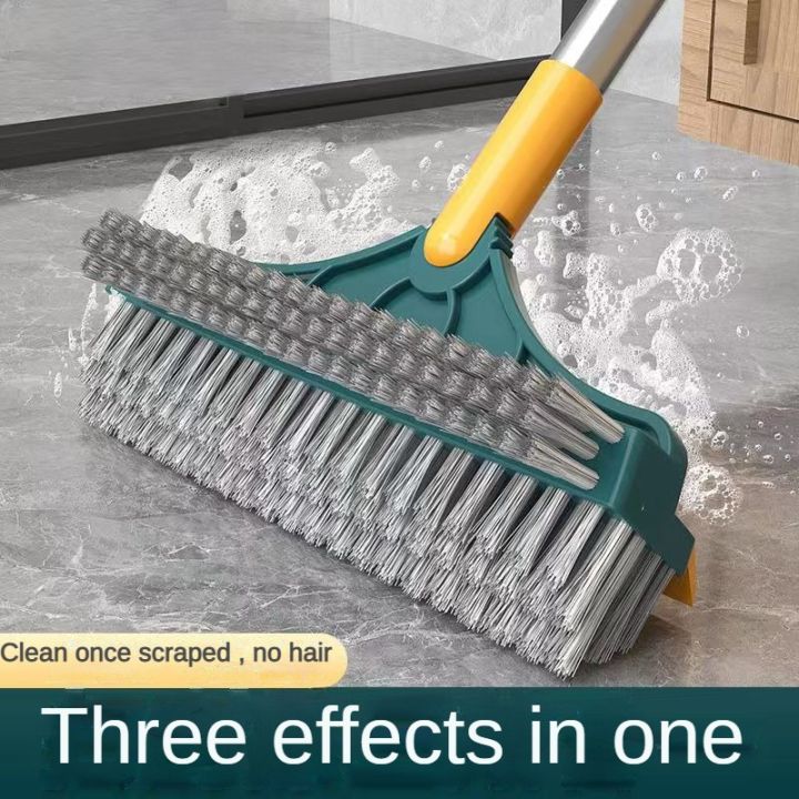 3in1 Cleaning Brush Bathroom Kitchen Floor Scrub Brushes Removable