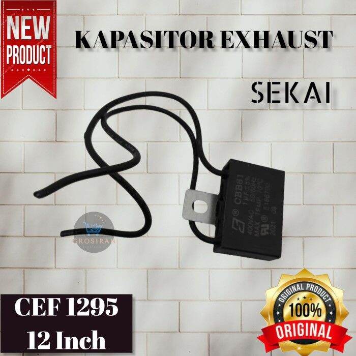 KAPASITOR EXHAUST SEKAI Kipas Angin Plafon 12 Inch CEF 1295 Lazada