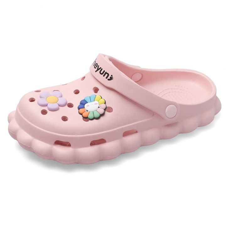 crocs-รองเท้าครอส-รองเท้าครอสแท้-รองเท้าแฟชั่นใหม่-ins-2021-รองเท้าแตะสำหรับผู้หญิง