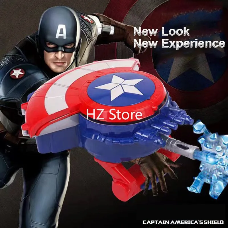Escudo De Capitán América Para Niño Juguete Lanzadora Regalo